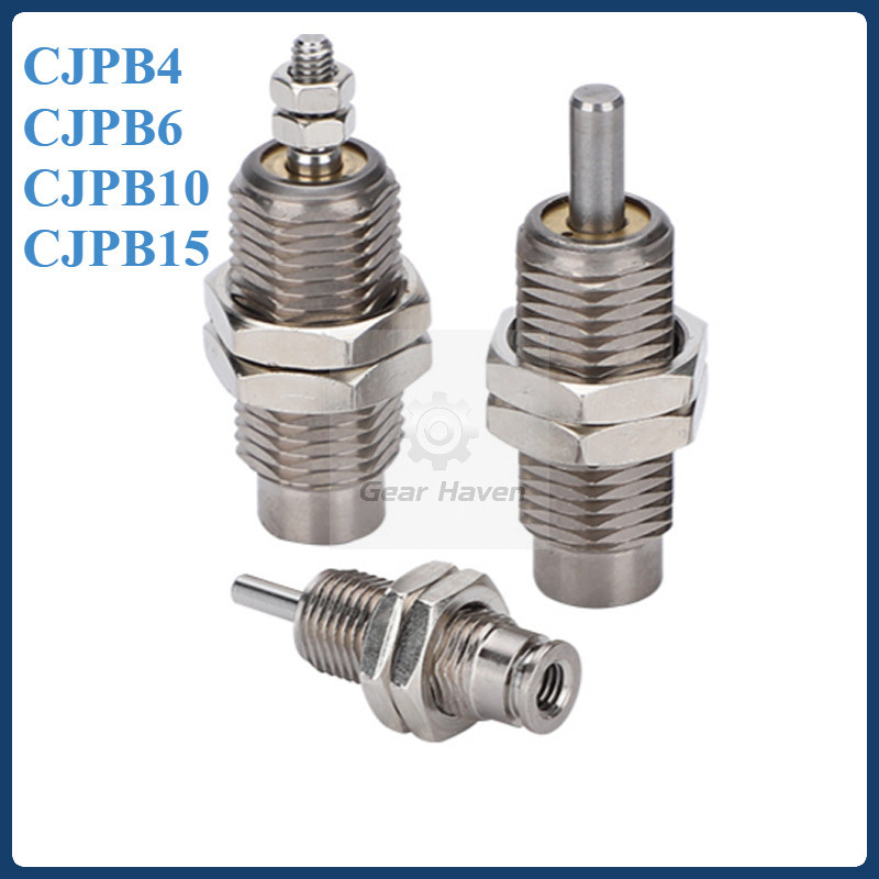 SMC Single Action Piston Rod ภายนอกเกลียวเข็มประเภทกระบอก CJPB4/CJPB6/CJPB10/CJPB15-5H4-10H4-15H4-20