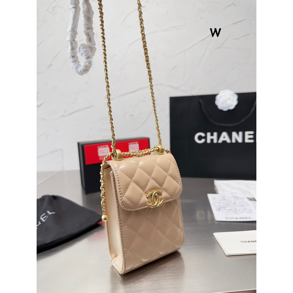 Ady bag cha*n**l bag cha**n womens Bag กระเป๋าสะพายไหล่ mini bag Mobile bag adi bag cha*n**l bag sli