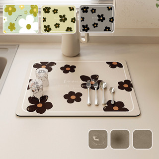 ดอกไม้แบบท่อระบายน้ําเสื่อดูดซับอย่างรวดเร็วแม่พิมพ์ทนกาแฟเค…