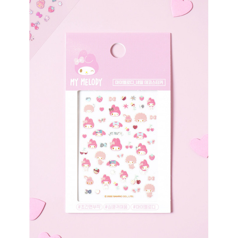 My Melody_Nail Deco Sticker