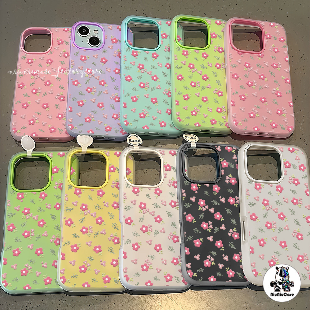ขนมเยลลี่เรียบง่าย ดอกไม้เต็มจอ For IPhone 11 15 16 12 13 14 Pro Max Plus เคส เคสไอโฟน กันกระแทก ซิลิโคน โทรศัพท์ปกหลัง ราคา ถูกที่สุด ดีลบีเคเค แกลเลอรีภาพที่ 9
