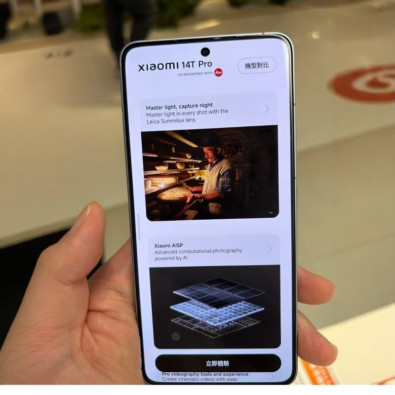 MIUI/Xiaomi Xiaomi 14TPro รองรับสมาร์ทโฟน Esim Xiaomi รุ่นสากลรุ่นต่างประเทศโทรศัพท์มือถือ