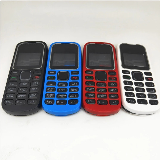 สําหรับ โนเกีย 1280ใหม่เต็มรูปแบบโทรศัพท์มือถือที่อยู่อาศัยที่ครอบคลุมกรณี+ปุ่มกดออกแบบ (หมายเหตุ: น