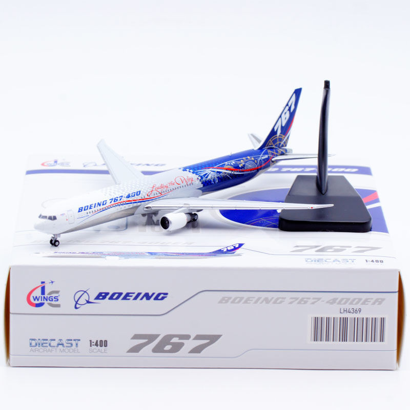 1: 400 JC Wings Alloy Airliner รุ่นโบอิ้งโรงงานเดิม B767-400ER N76400