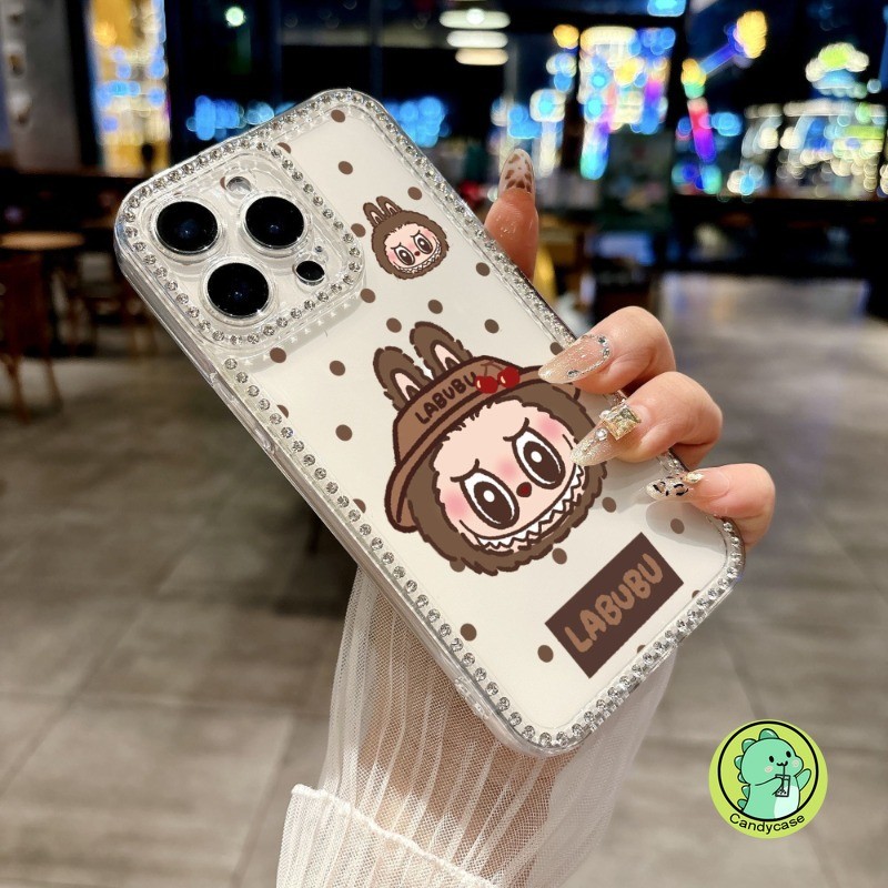เงา Labubu เคสโทรศัพท์สําหรับ Vivo Y300 Pro Plus Y300i Y300T Y200 Y200T Y200i Y100 Y04 Y03 Y03T Y02 