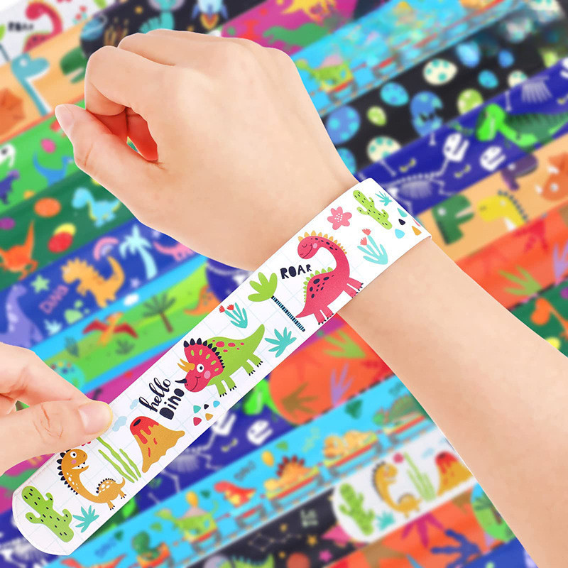 20ชิ้น พร้อมส่ง สายรัดข้อมือ สร้อยข้อมือ ไม้บรรทัด PVC ลายการ์ตูน ม้วนเองได้  ไม้บรรทัดDIY ของเล่นเด็ก