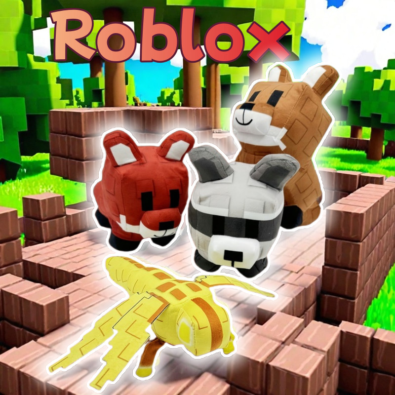 BCT✨ปลูก สวน✨ใหม่ Roblox ของเล่นตุ๊กตา Grow A Garden Plushie ตุ๊กตาสนุก Raccoon Dragonfly ตุ๊กตา Hot Grow A Garden เกมสัตว์เลี้ยงตุ๊กตาของเล่น Raccoon Plushy ของขวัญวันเกิดเด็ก