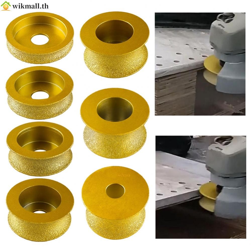 74 x 20 มม. แผ่นเจียรแห้งสูญญากาศ Brazed สําหรับโปรไฟล์และขอบบดบนหิน