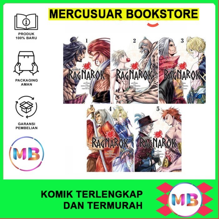 Record of Ragnarok Comic (ภาษาอังกฤษ) - MercusuarBookstore