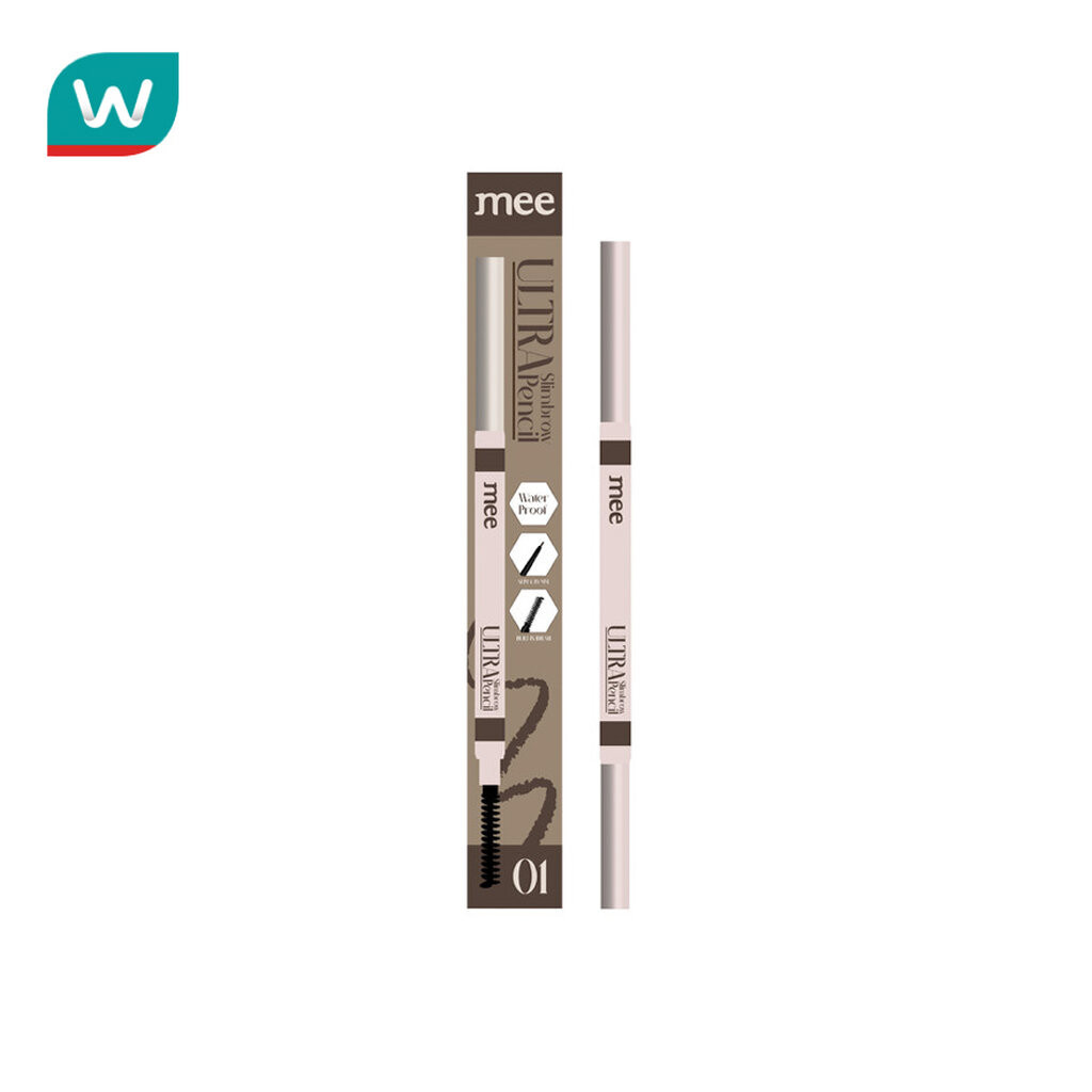 Mee มี อัลตร้า สลิมบราวน์ เพนซิล 0.06ก. 01 ดาร์ก บราวน์