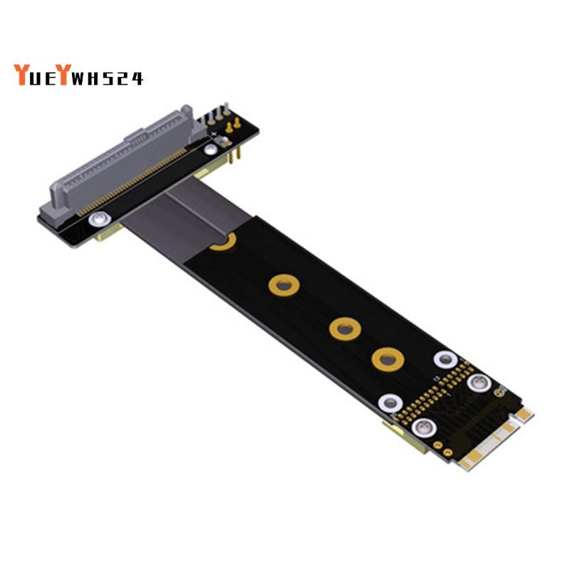 SFF-8639 NVMe SSD Solid State Adapter 15CM M. 2 NVME to U. 2 สายอะแดปเตอร์ SSD Gen3 X4 M. ตัวขยายกุญ