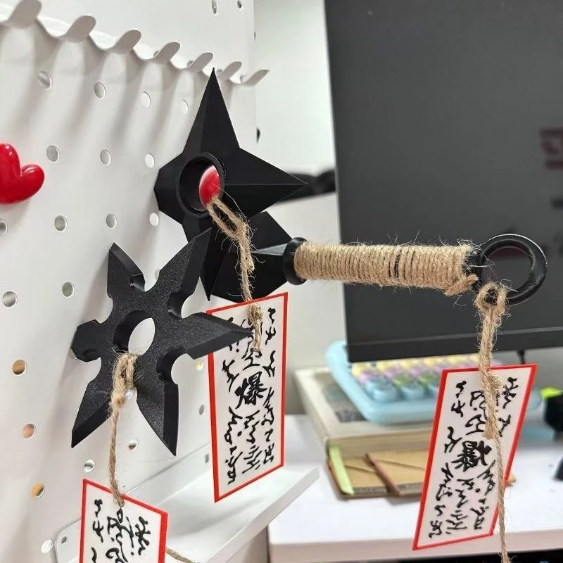 แม่เหล็กติดตู้เย็น Naruto Ku Wu ของเล่นรุ่นที่สี่ Megumi Naruto Kakashi Xiao องค์กร Itachi Payne COS Prop Konoha Village ของเล่นตู้เย็นแม่เหล็ก thumbnail 3