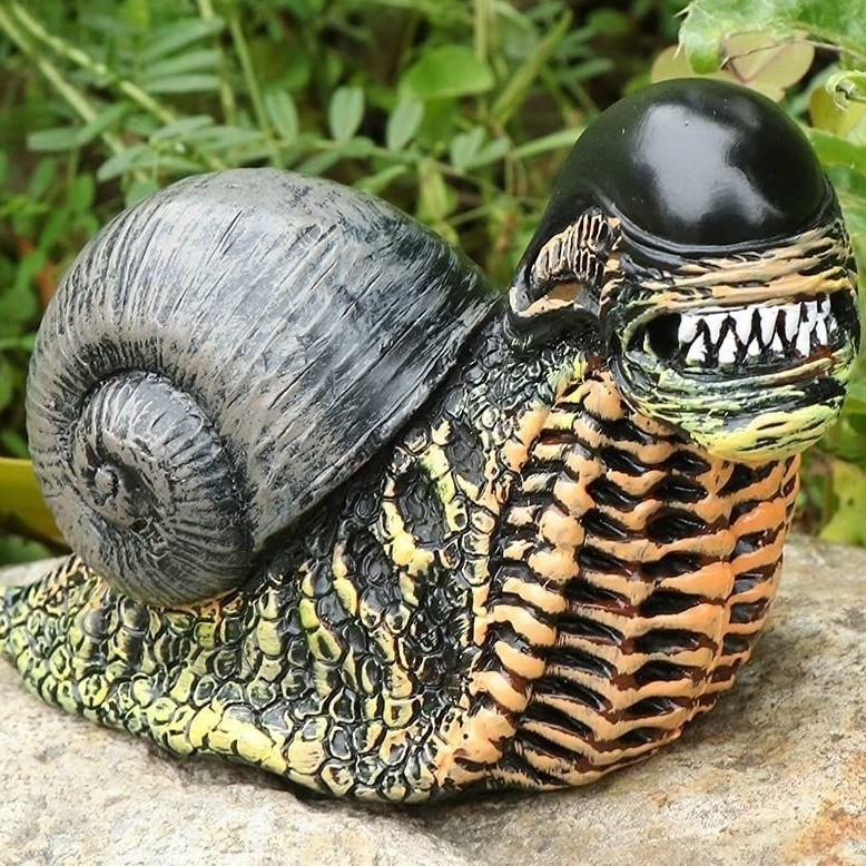 Snail Figurine Gift Venom#Snail Innovative Ornament Evil New Product Quirky Evil9wu Model Creative D