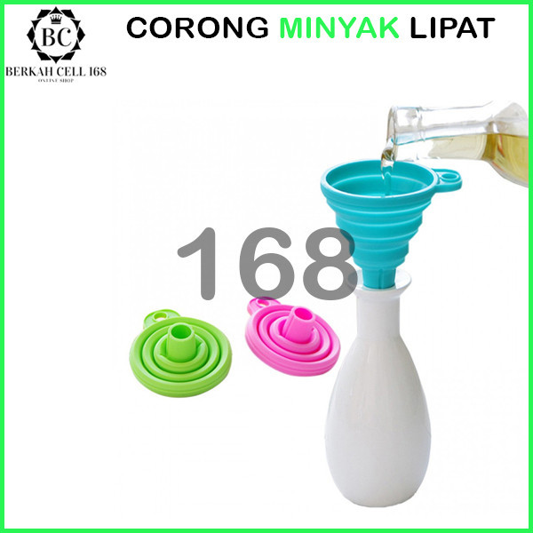 FUNNEL OIL - FOLDABLE FUNNEL - FOLDABLE WATER FUNNEL - BERKAHCELL