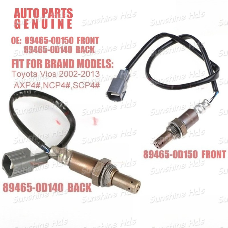 เซ็นเซอร์ออกซิเจน FRONT BACK สําหรับ Vios 2002-2013 89465-0D150 89465-0D140