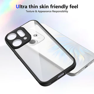 สําหรับ OPPO Reno 14F 13F 12F 11F Reno 14 13 12 11 10 Pro 3 7Z 8 8Z 8T โปร่งใส Matte เคสโทรศัพท์กล้องป้องกันกันกระแทกซิลิโคนอ่อนนุ่มฝาครอบ