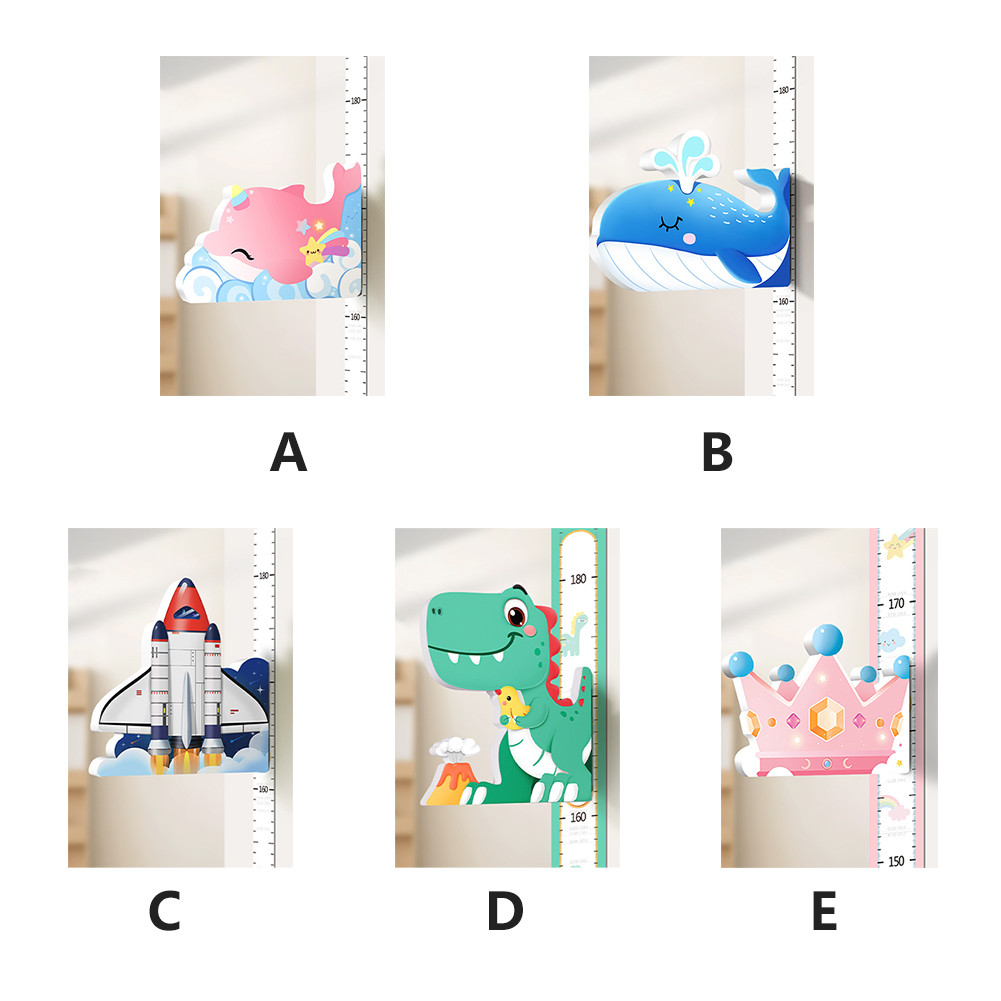【พร้อมส่ง】สติ๊กเกอร์วัดส่วนสูง ที่วัดส่วนสูง แบบแม่เหล็ก 3d สําหรับติดตกแต่งผนังห้องนอนเด็ก 65-183cm - รูปที่ 7