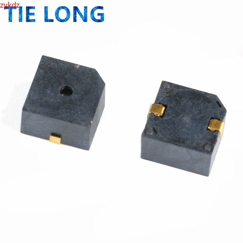 10PCS SMD buzzer SMD active buzzer 3V 5V HN9650B ขนาด 9.6*9.6*5 มม.