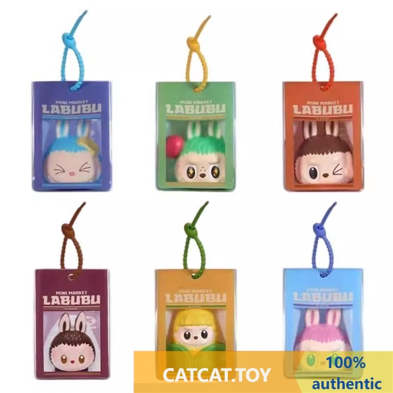 POPMART LABUBU กล่องปริศนาจี้หยิกรสแปลก ๆ