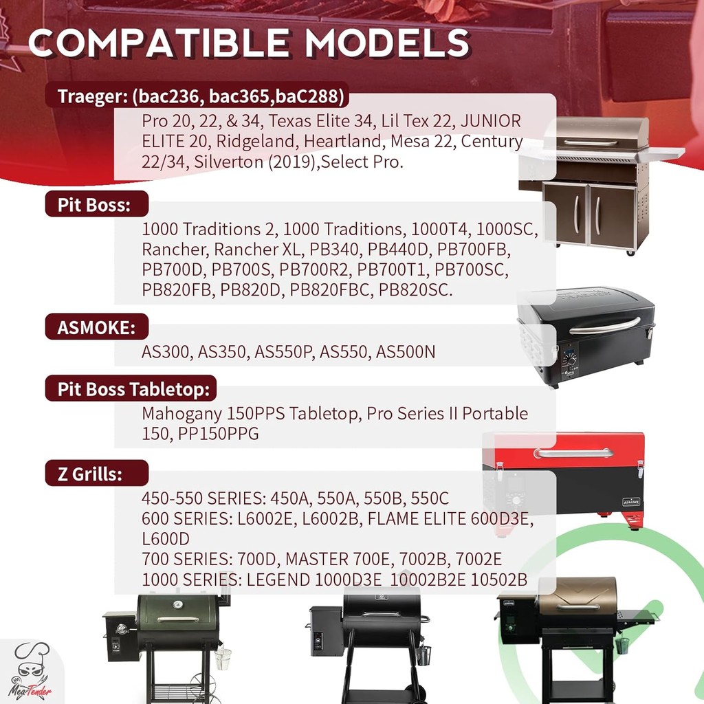 Universal PID Enhanced Grill แผงควบคุมอุณหภูมิสําหรับ Pit Boss, Traeger, Z Grills และ Smokers รุ่น G