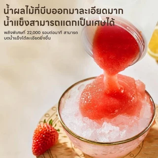 COD เครื่องปั่นน้ำผลไม้ ปั่นน้ำแข็งได้ เครื่องปั่นน้ำผลไม้พกพา ชาร์จUSB มัลติฟังก์ชั่น ไร้สายปั่นน้ำผลไม้ 340 มล