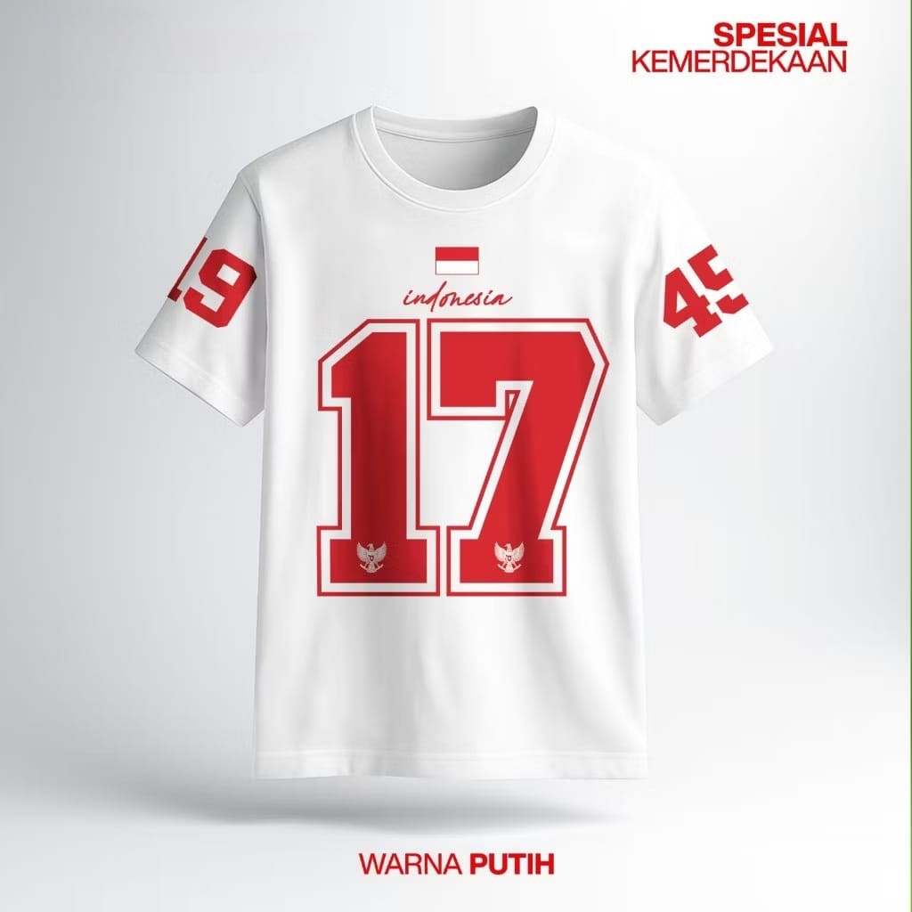 PMK - เสื้อยืดพรีเมี่ยม รุ่นที่ 17 สิงหาคม ผ้าคอตตอนหวี 24S แขนสั้น โอคอ ทรงปกติ PREMIUM SHIRT