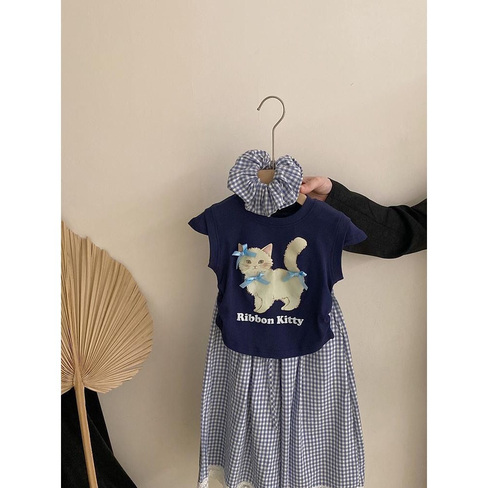 ชุดเด็กหญิง Dorila แขนสั้น สำหรับหน้าร้อน 2025 แบบ 2 ชิ้น (เสื้อด้านบน + กางเกงขาสั้น) เหมาะสำหรับอายุ 3-12 ปี ราคา ถูกที่สุด ดีลบีเคเค แกลเลอรีภาพที่ 7