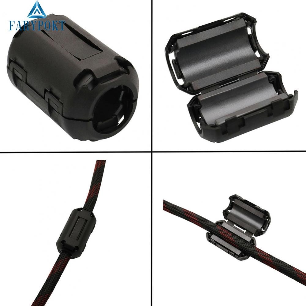 ชุด 35 ชิ้นคลิปบนแหวน Ferrite สําหรับลดสําหรับ EMI และสําหรับ RFI การอ้างอิง