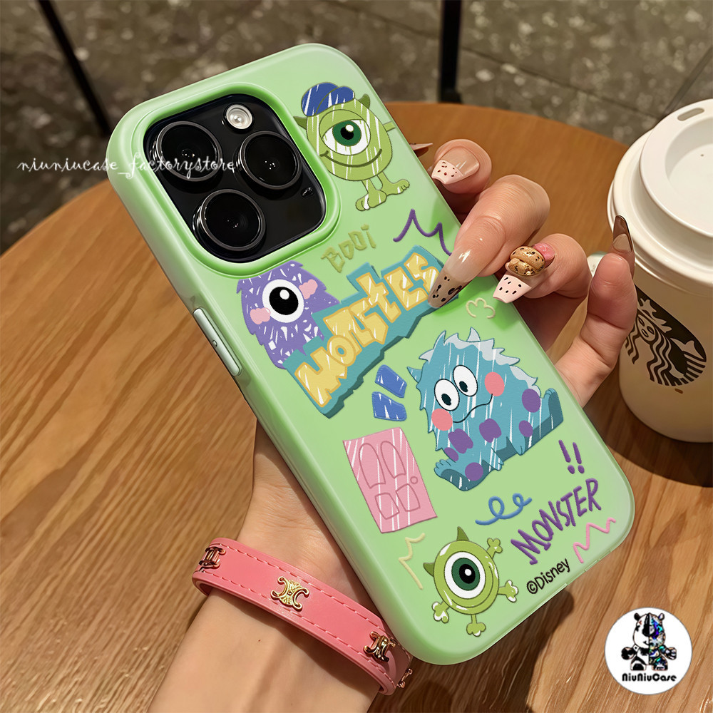 ขนมเยลลี่ เคส การ์ตูนตาเดียว For IPhone 11 15 16 12 13 14 Pro Max Plus Case เคสไอโฟน กันกระแทก ซิลิโคน โทรศัพท์ปกหลัง - รูปที่ 3