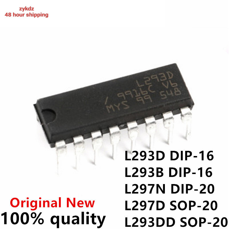 ใหม่ Product5PCS L293D DIP16 L293 DIP 293D DIP-16 L293B L293DD SOP-20 L297N IC