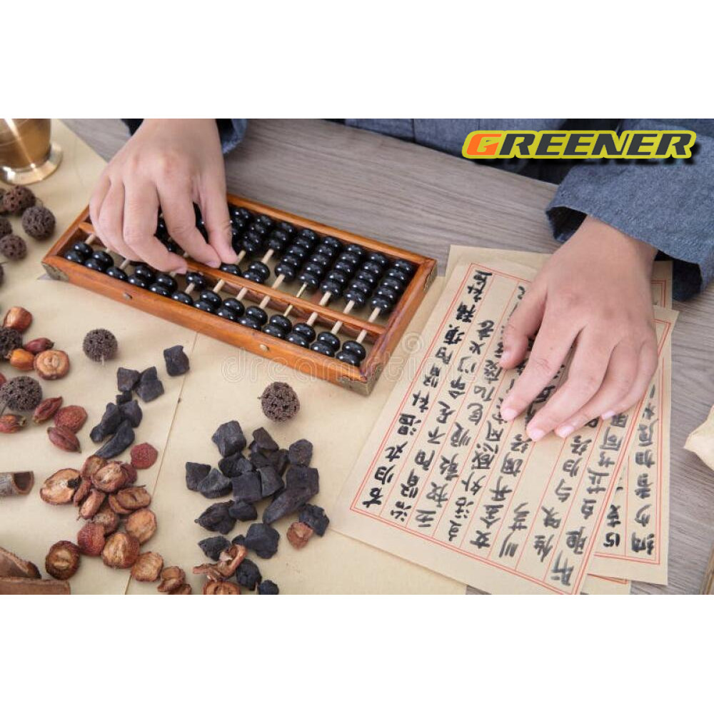 Greener (ขายดี)abacus ลูกคิดไม้จีนโบราณ ขนาด 28*12 เซน รุ่น 13 แถว(สินค้าพร้อมจัดส่ง) - รูปที่ 2