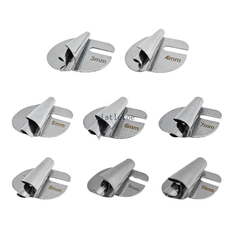 MIS ตีนผีม้วนริมกว้าง 3-10 มม. สําหรับจักรเย็บผ้า