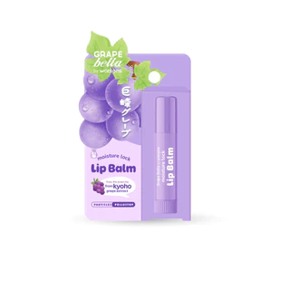 Grape Bella By Watsons เกรพ เบลล่า บาย วัตสัน มอย์เจอร์ ล็อค ลิป บาล์ม 3.6กรัม.