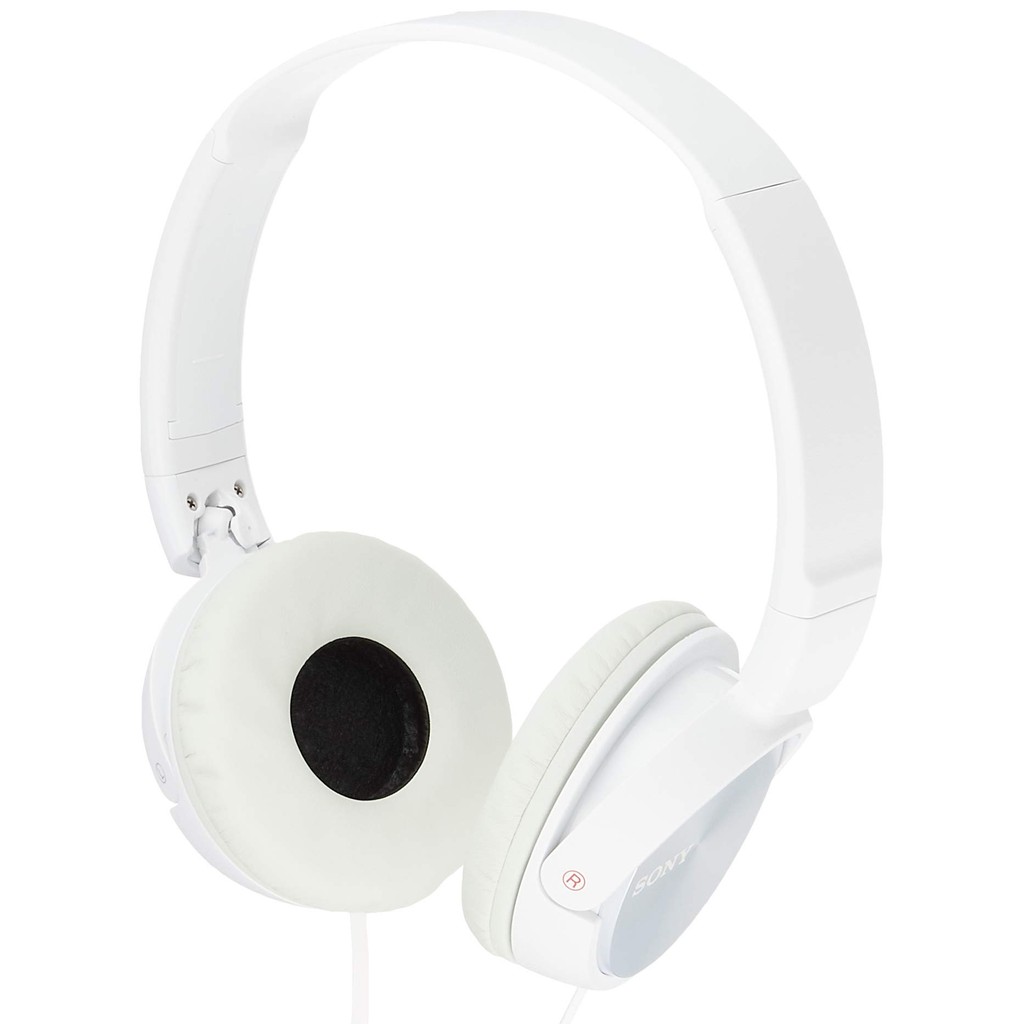 Sony Headphones MDR-ZX310: Closed-Back Foldable White MDR-ZX310 W