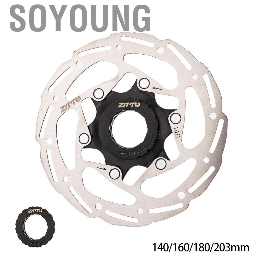 Soyoung Soyoung-th Ztto Bike Centerlock Disc Brake Rotor Bicycle สแตนเลสสตีลพร้อมล็อคสำหรับ MTB Moun