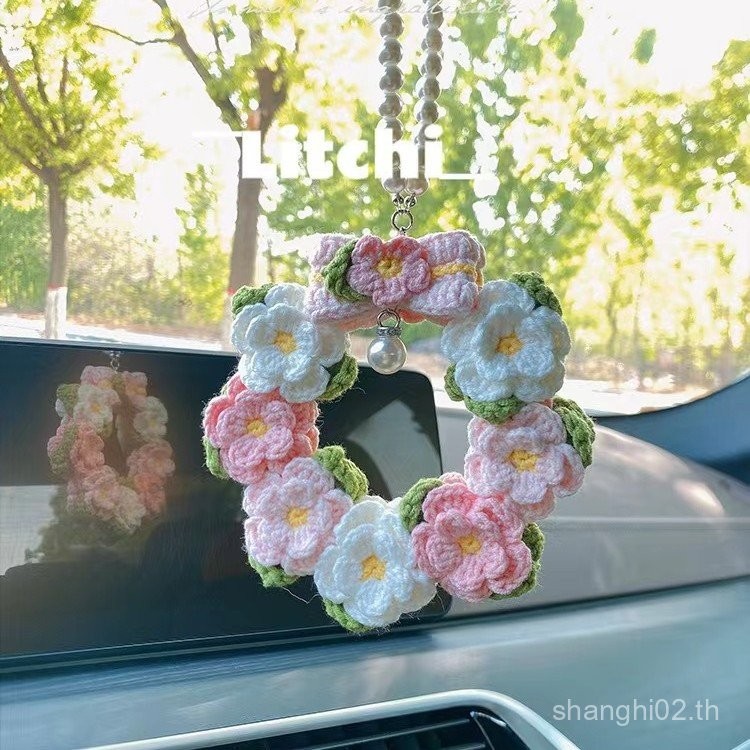 ทอมือทําเองขนสัตว์พวงมาลัยจี้แพคเกจวัสดุขนาดเล็กลอยตะขอทอผ้าของขวัญโฮมเมดสําหรับแฟน520 pzx