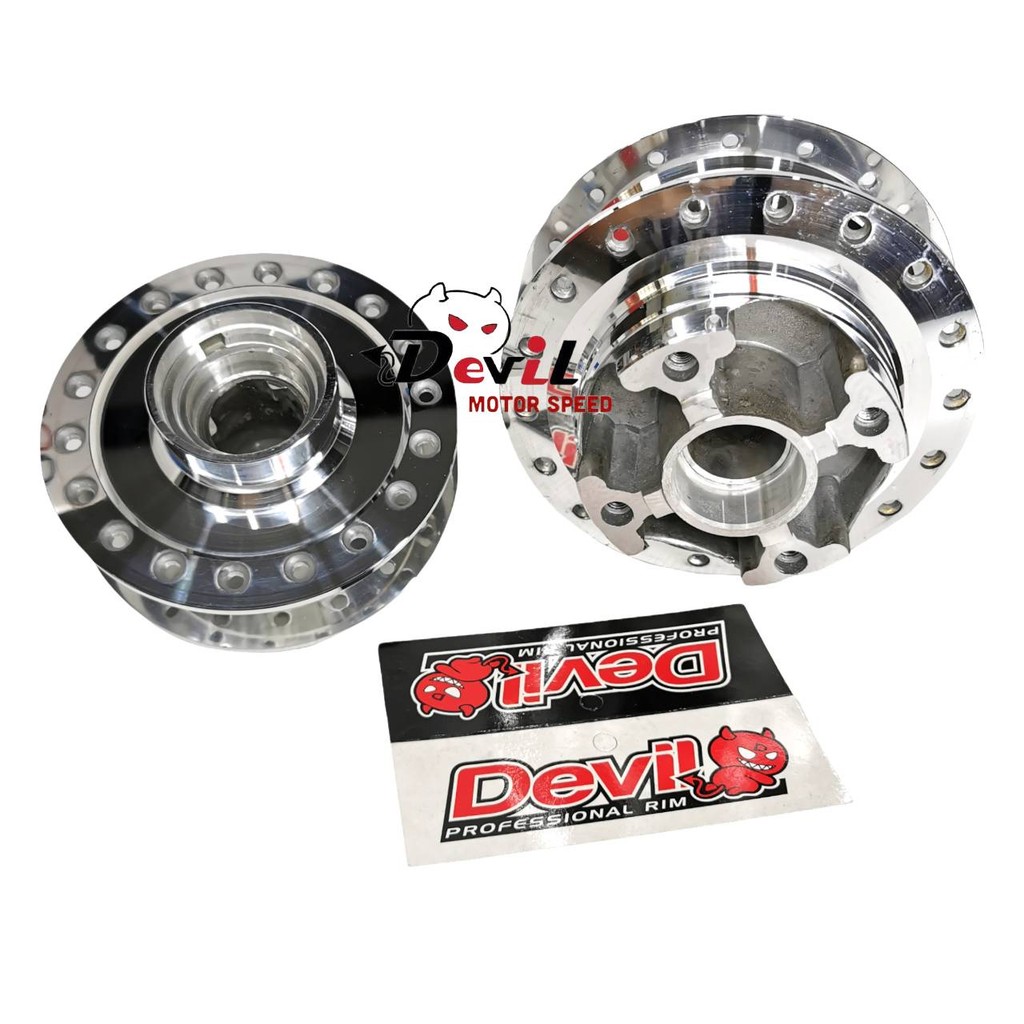 ดุมหน้า-หลัง แดช, แอลเอส DASH, LS กลึงเงากระจกตรงรุ่น D&D แบบแยกและแบบคู่ สินค้าคุณภาพมีรับประกันสินค้า