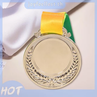 [จัดส่งในพื้นที่] ชุดเหรียญรางวัล 10 ชิ้น พร้อมริบบิ้นคอ ทอง เงิน บรอนซ์ สำหรับกีฬา การแข่งขัน งานแสดงความสามารถ งานปาร์ตี้