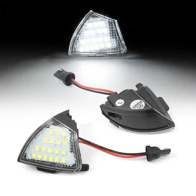 Led ภายใต้กระจกมองข้าง Puddle Light สําหรับ VW Golf 5 GTI MK5 MKV Passat B6 CC Eos Golf 5 6 Variant 