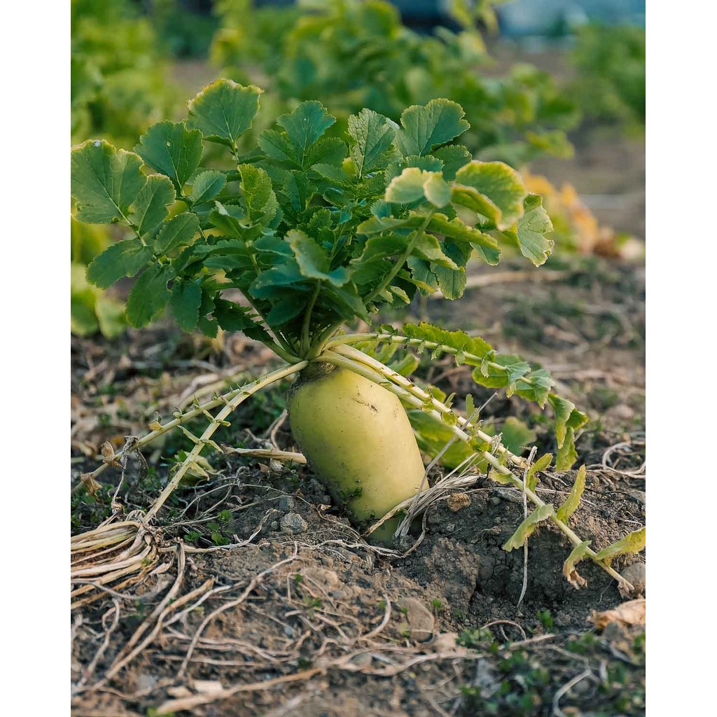 เมล็ดพัน​ธุ์​หัวไชเท้าขาว เรดิช​ 90-200 เมล็ด อัตรางอกสูง ปลูกง่าย ทนร้อนและหนาว ปลูกได้ตลอดปี [10 แถม 1 คละได้] - รูปที่ 6