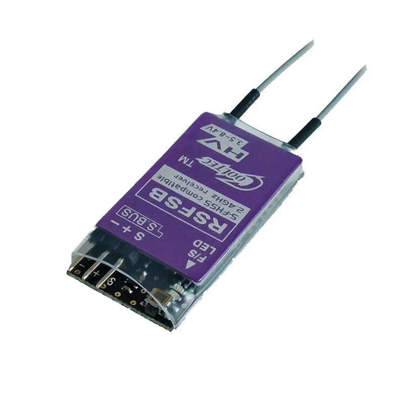 Cooltec SBUS 8CH S-FHSS ตัวรับสัญญาณ RSFSB สําหรับ 6J 8J 10J 14SG 18SZ 18MZ FPV Racing Drone 120 150