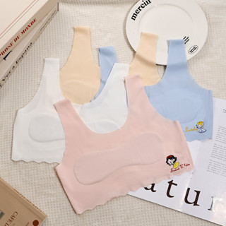 (บรรจุ 4 ชิ้น) ชุดชั้นในหญิง เหมาะสำหรับวัยรุ่นอายุ 9-12 ปีใ…