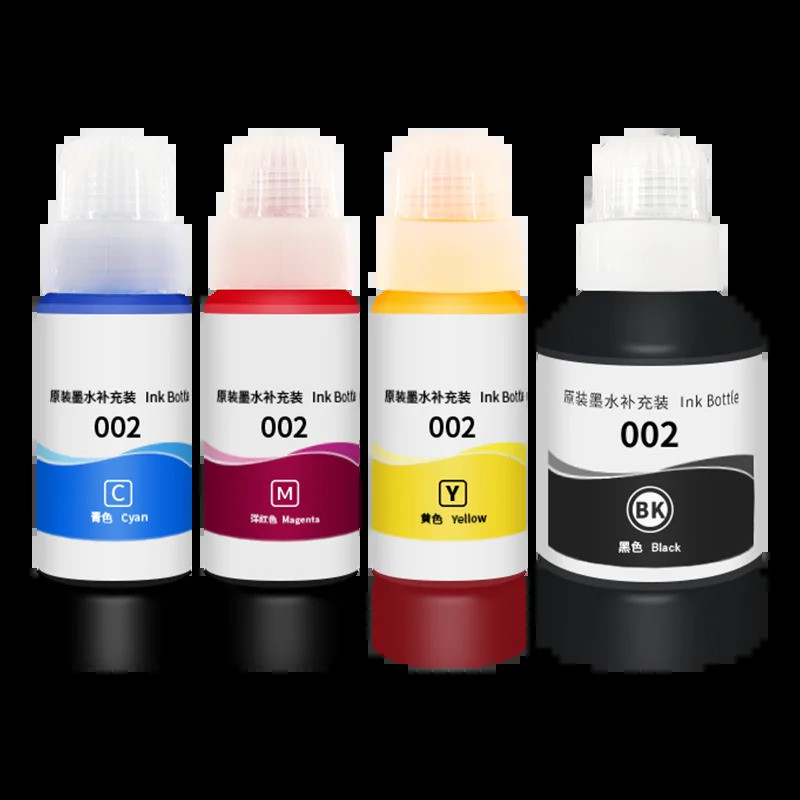 คุณภาพสูงหมึกเครื่องพิมพ์สําหรับ EPSON 002 เครื่องพิมพ์หมึกสี ET 3700 ET-2850/ET-2850U ET-2851 ET-28