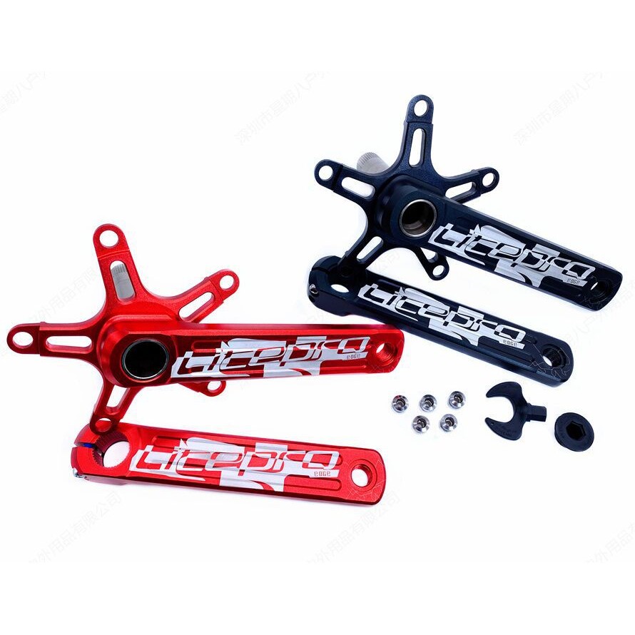 Litepro Hollow Integrated Crankset EDGE พับและดัดแปลงได้