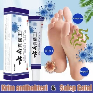Obat Kaki Rayapan Dan Bau Obat Gatal Krim Pengelupas Kulit Mati 20g