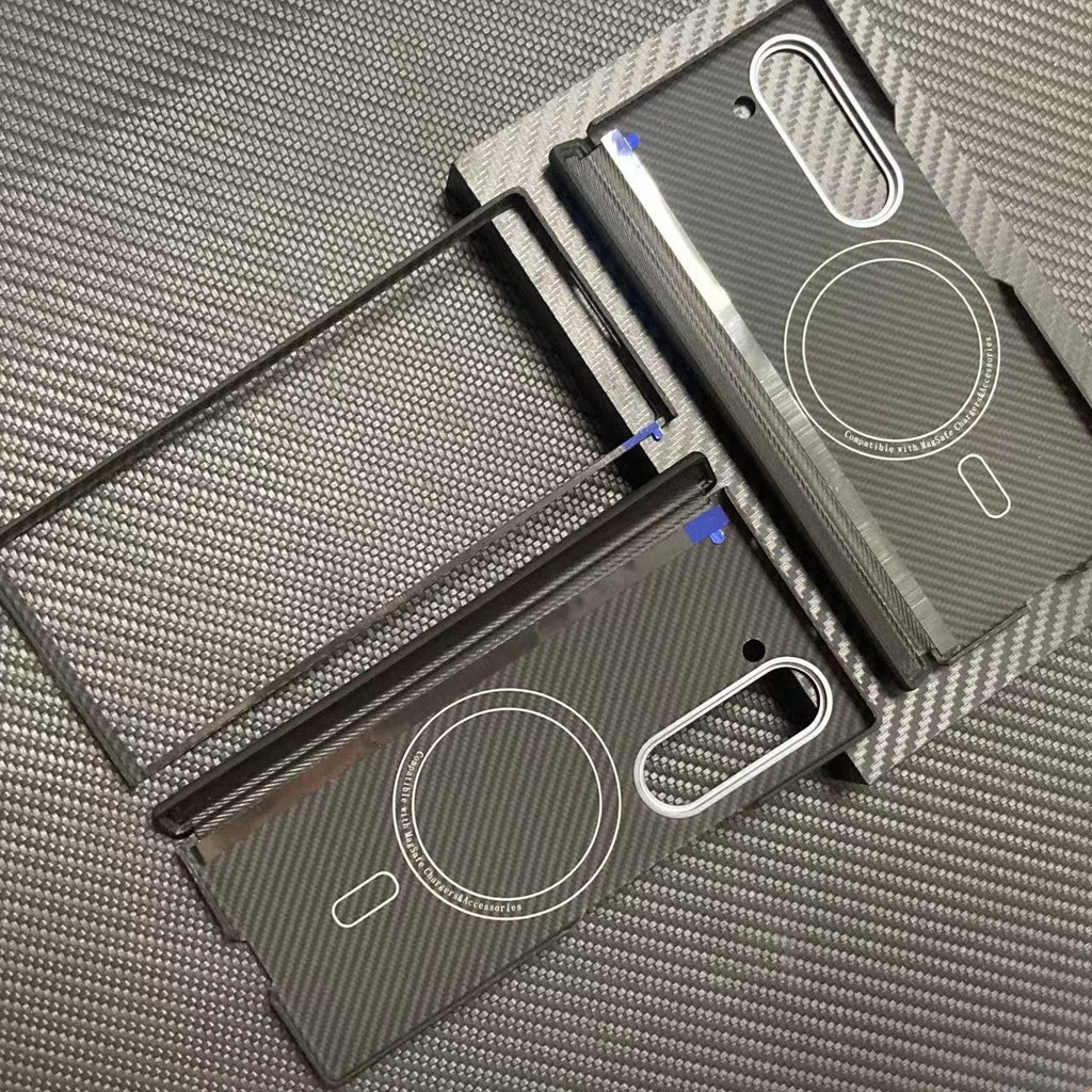Kevlar เหมาะสําหรับ Samsung zfold6 Central Axis เคสป้องกัน ZFold6 Fang Lun วัสดุไฟเบอร์แม่เหล็ก Cent