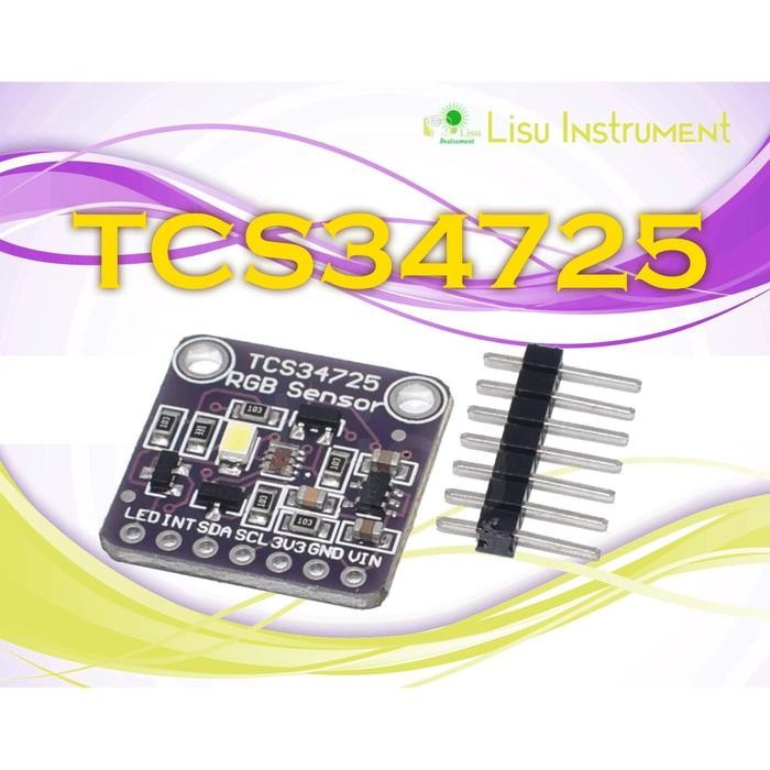 TCS34725 34725 เซ็นเซอร์สี RGB พร้อมตัวกรอง IR และโมดูล LED สีขาว