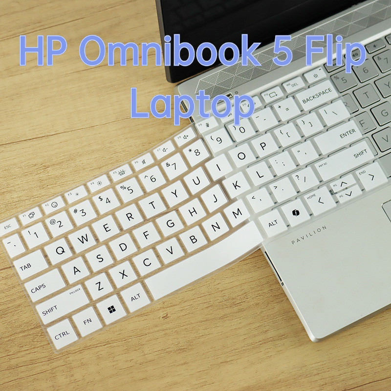 ฝาครอบคีย์บอร์ด HP Omnibook 5 Flip Laptop14 นิ้วแล็ปท็อปคีย์บอร์ดป้องกัน HP Skin 14-fp0093TU