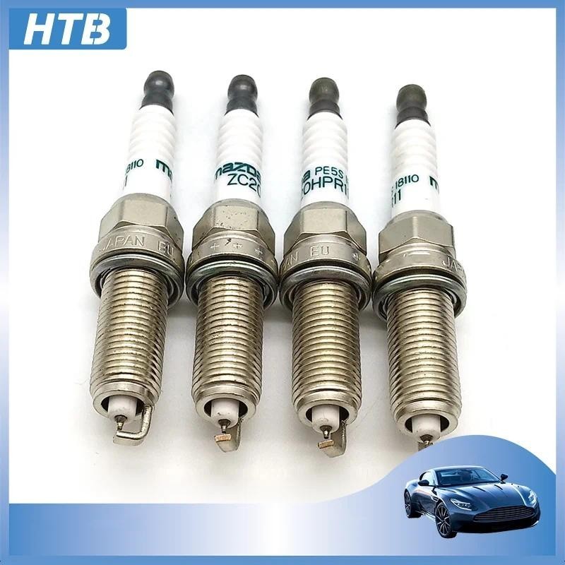 4 ชิ้น/ล็อต PE5S-18-110 ZC20HPR11 Iridium Spark Plug สําหรับ Mazda 2 3 6 M3 M6 CX-3 CX-5 2.0 2.5 L P