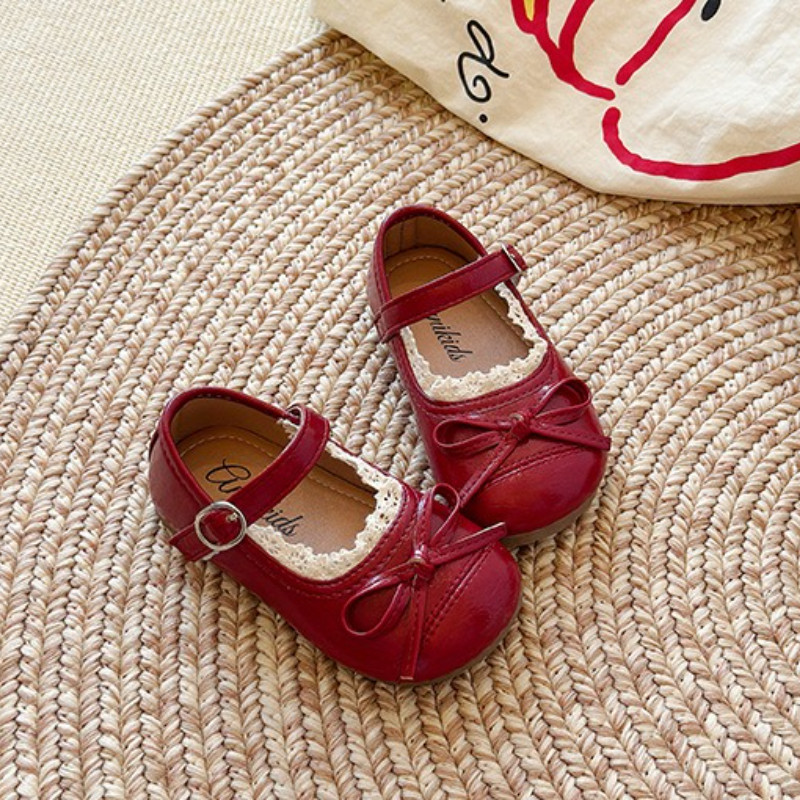 รองเท้าหนังสไตล์เกาหลีสำหรับเด็กหญิง ฤดูร้อนปี 2025 ออกแบบมาเพื่อความนุ่มสบายและความปลอดภัย พร้อมใช้งานได้หลากหลายโอกาส - รูปที่ 5